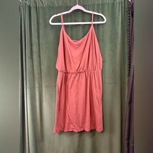 Old Navy Casual Dress Size XL Heathered Coral Brown